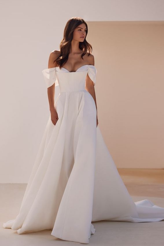 Brautkleid Besset vom Hersteller MILLA NOVA, Brautmodengeschäft The One aus Fulda