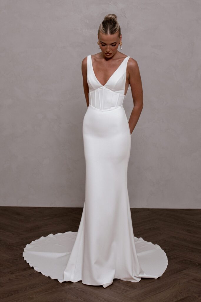 Brautkleid Frances vom Hersteller MWL Bridal (made with love bridal), Brautmodengeschäft The One aus Fulda