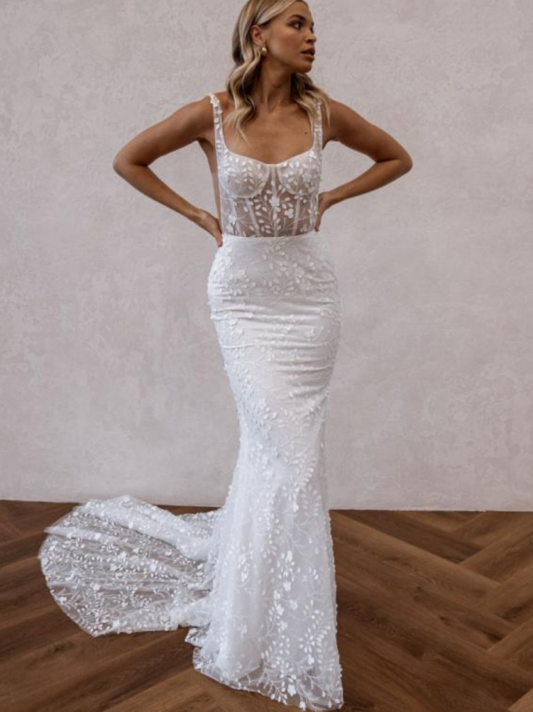 Brautkleid Huxley Fitted vom Hersteller MWL Bridal (made with love bridal), Brautmodengeschäft The One aus Fulda