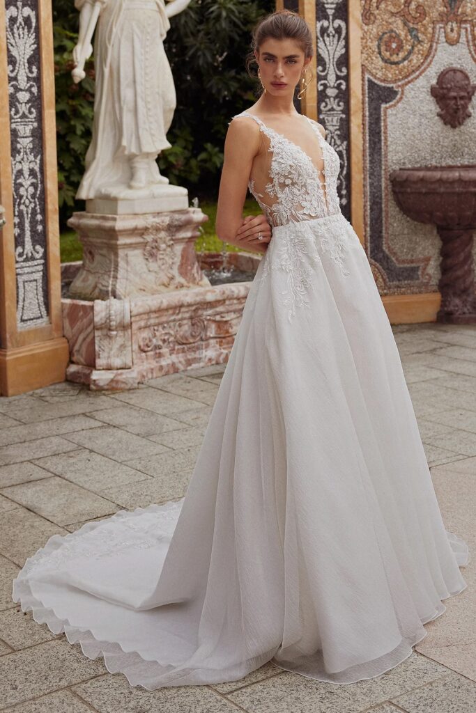 Brautkleid Imperia 88397 vom Hersteller JUSTIN ALEXANDER, Brautmodengeschäft The One aus Fulda