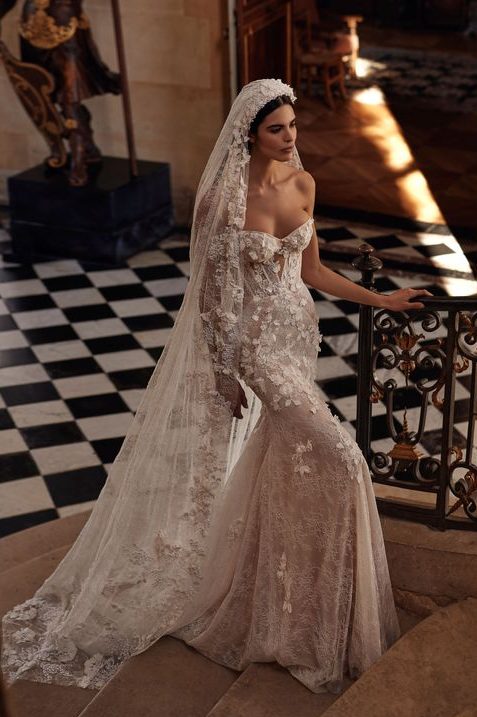 Brautkleid Isilda Veil vom Hersteller MILLA NOVA, Brautmodengeschäft The One aus Fulda