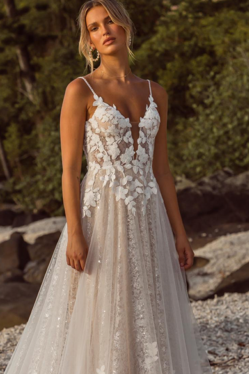Brautkleid Jenica vom Hersteller MADI LANE, Brautmodengeschäft The One aus Fulda