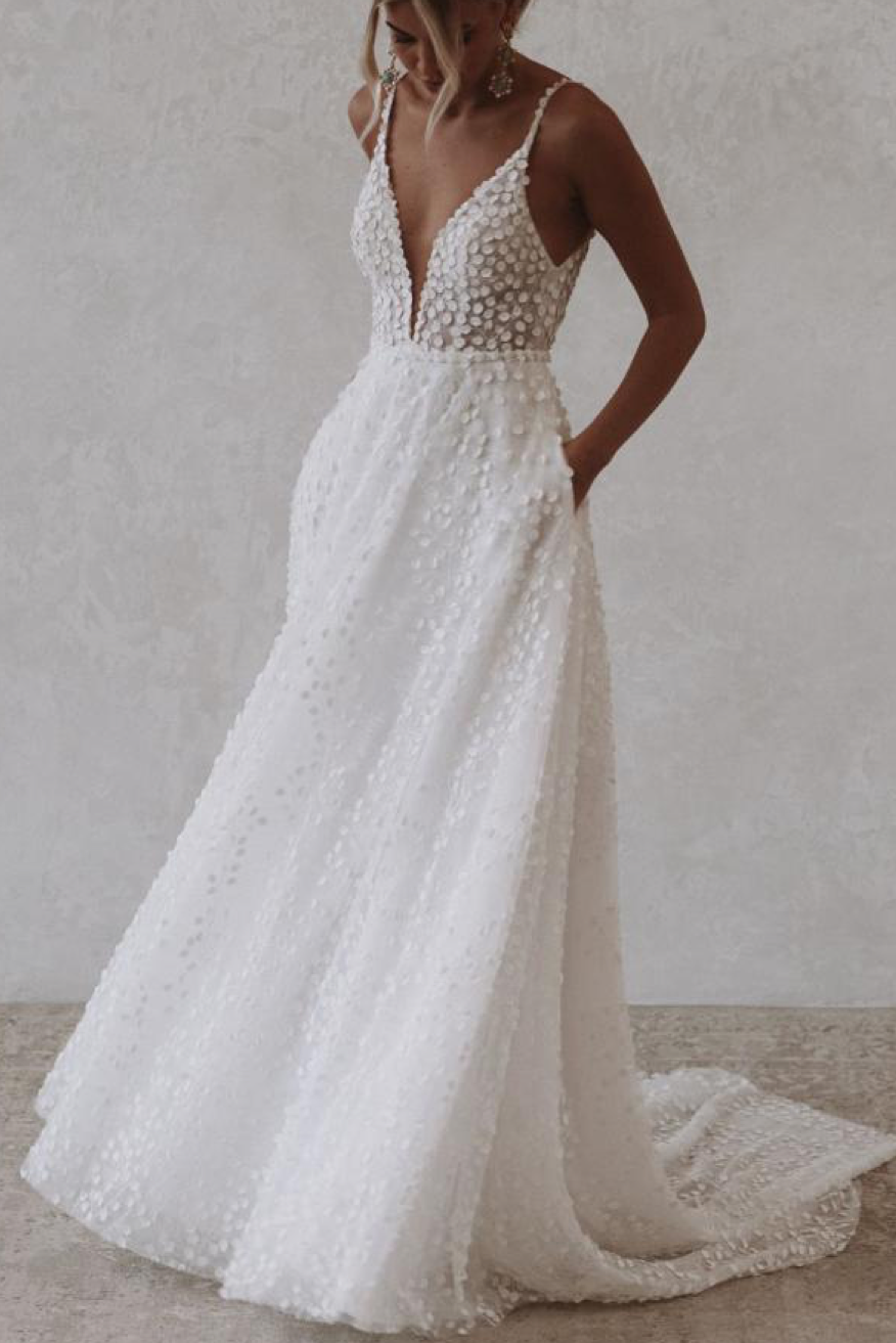 Brautkleid Louie Flowy vom Hersteller MWL Bridal (made with love bridal), Brautmodengeschäft The One aus Fulda