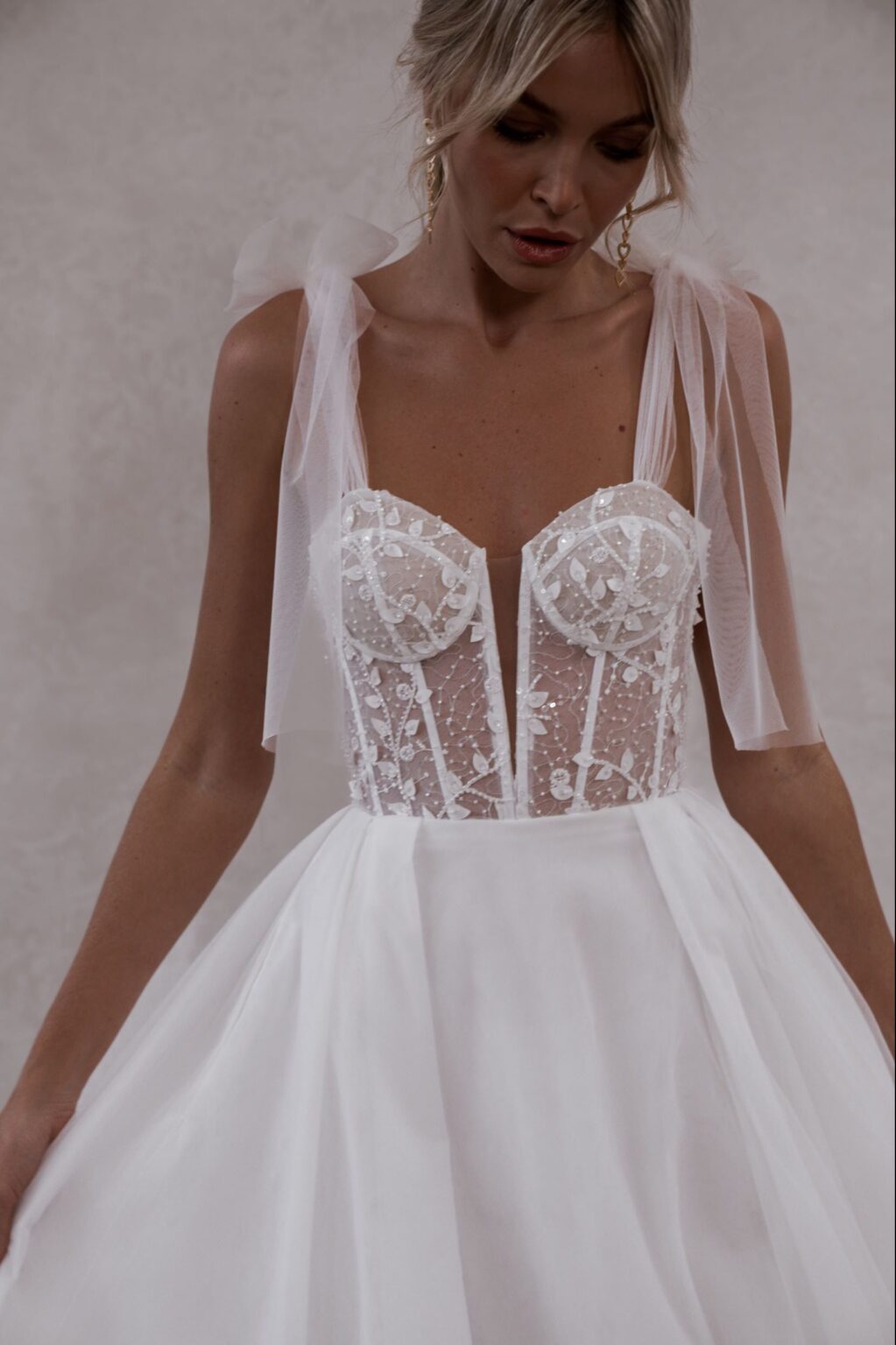 Brautkleid Ollie Tulle vom Hersteller MWL Bridal (made with love bridal), Brautmodengeschäft The One aus Fulda