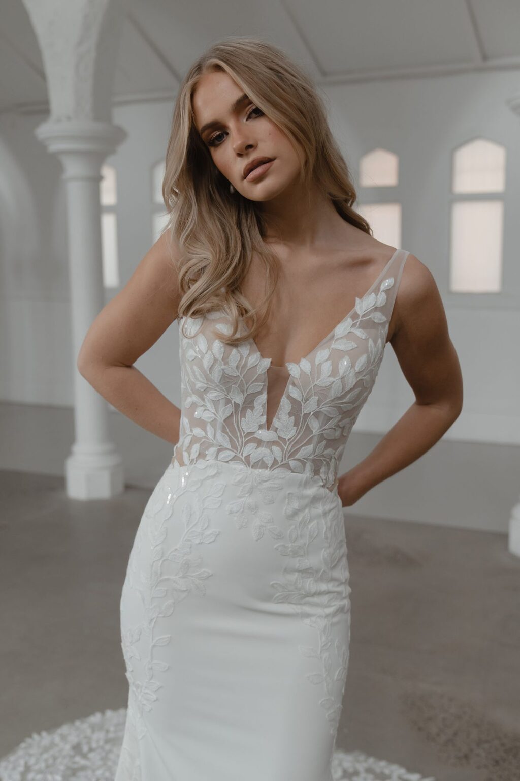 Brautkleid Solace vom Hersteller MADI LANE, Brautmodengeschäft The One aus Fulda
