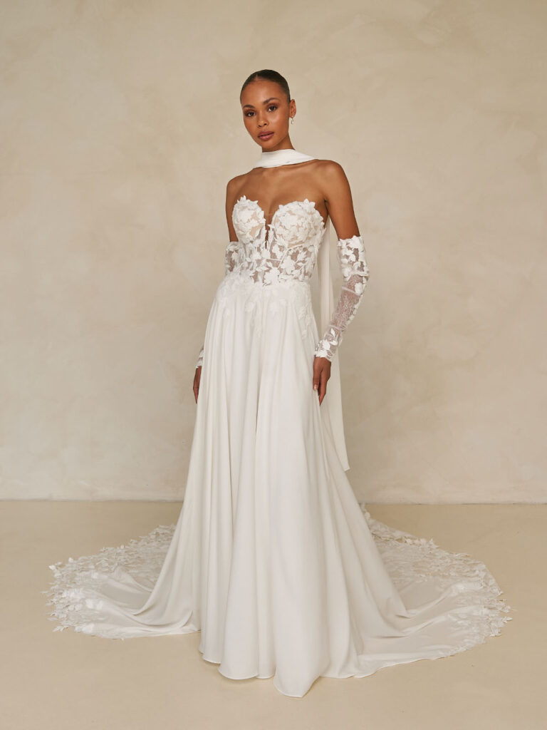 Brautkleid Wynne vom Hersteller MADI LANE, Brautmodengeschäft The One aus Fulda