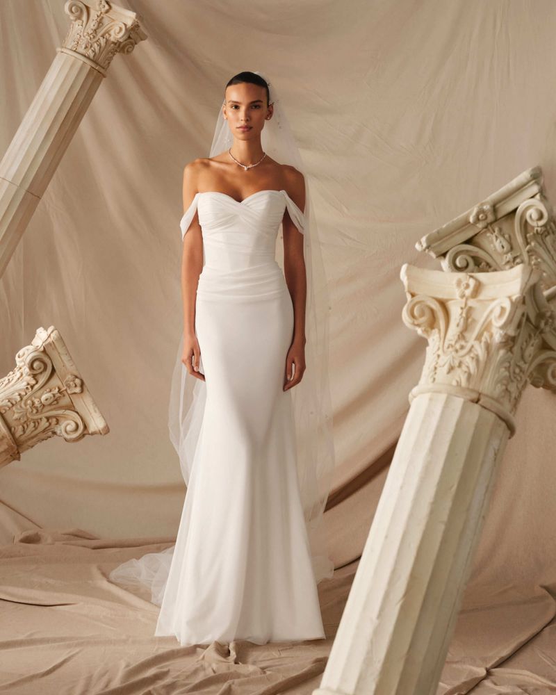Brautkleid Dorelys vom Hersteller MILLA NOVA, Brautmodengeschäft The One aus Fulda